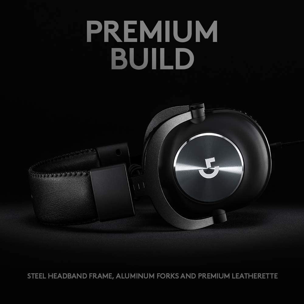 صورة سماعه لوجيتك جي برو - Logitech G Pro Gaming Headset Black رقم 2