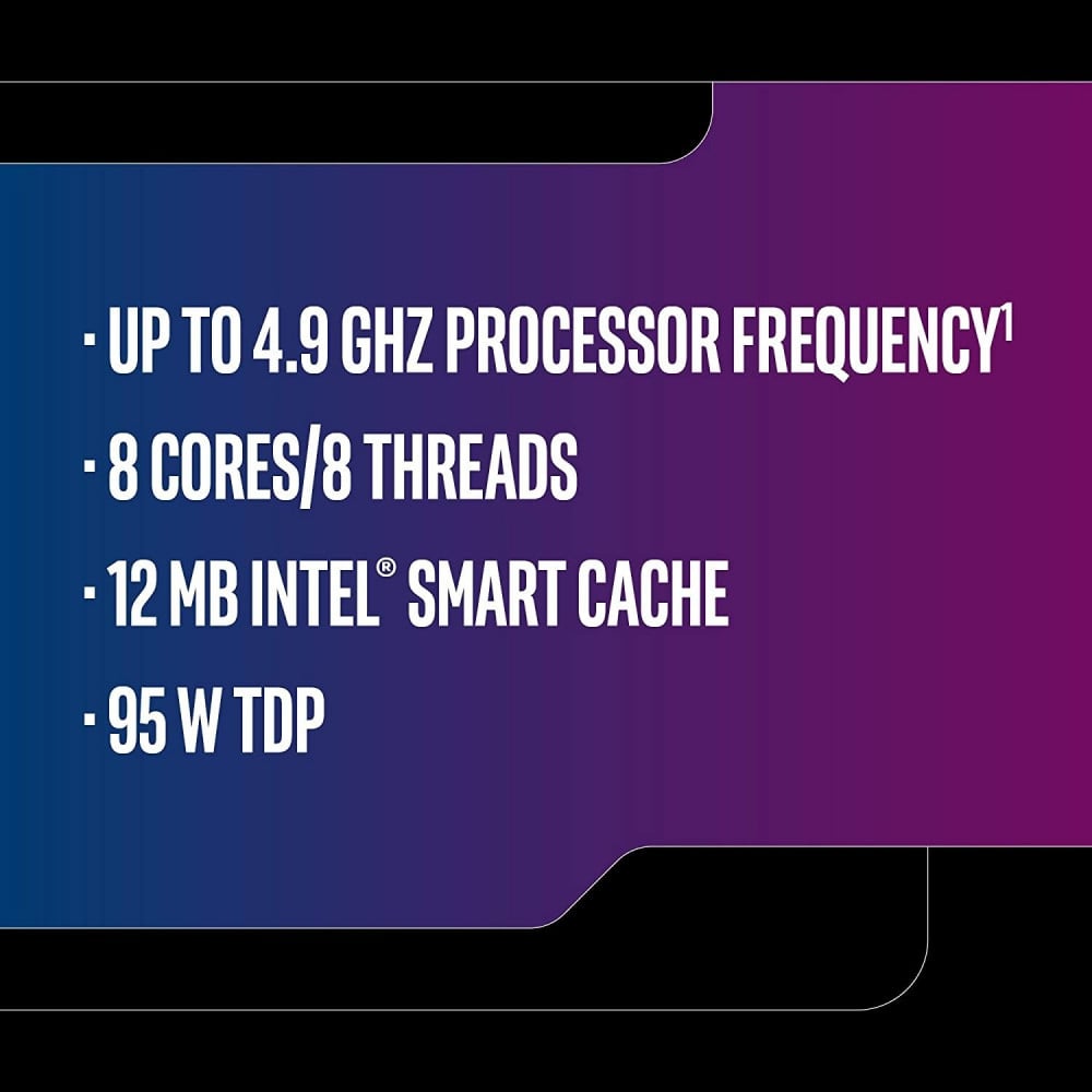 صورة Intel Core i7-9700K Desktop Processor 8 Cores up to 4.9 GHz Turbo unlocked LGA1151 300 Series 95W رقم 4
