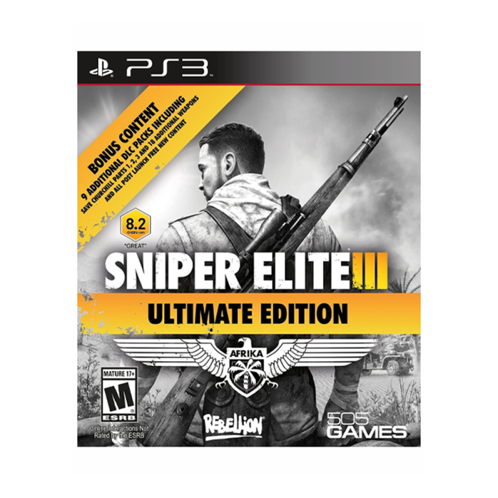 صورة سنايبر ايليت 3 سوني 3 - Sniper Elite III Ultimate Edition - PS3