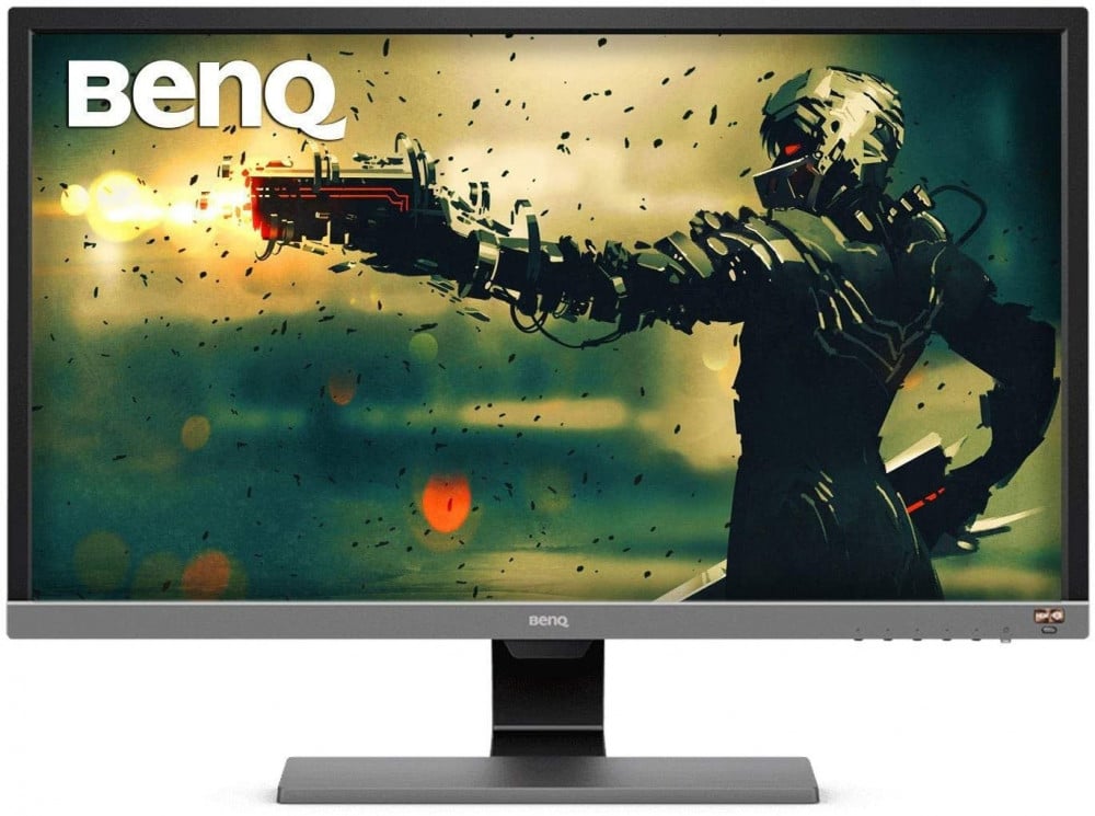 صورة شاشة بي ان كيو 28 إنش - Yka -BenQ 28 inch 4K HDR10 Monitor (EL2870U), UHD 3840x2160, FreeSync, 1ms Response Time, Eye-Care, Brightness Intelligence Plus, HDMI, DP, Built-in Speakers رقم 3