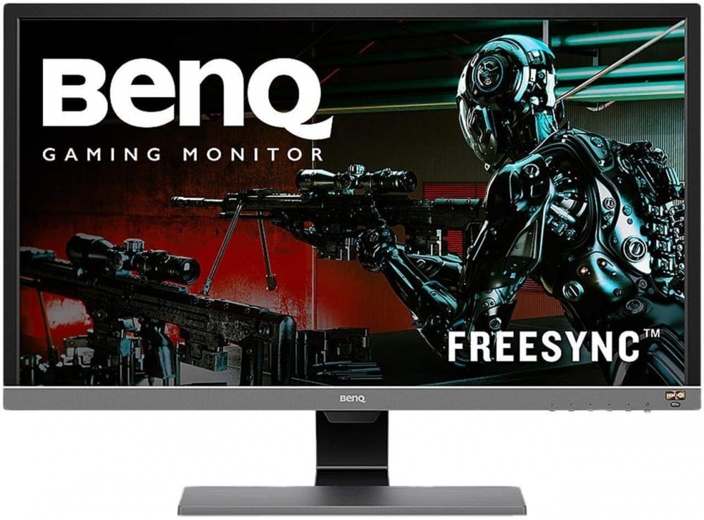 صورة شاشة بي ان كيو 28 إنش - Yka -BenQ 28 inch 4K HDR10 Monitor (EL2870U), UHD 3840x2160, FreeSync, 1ms Response Time, Eye-Care, Brightness Intelligence Plus, HDMI, DP, Built-in Speakers رقم 4