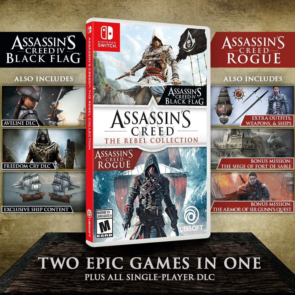 صورة أساسنز كريد نينتيندو سويتش - Assassin's Creed The Rebel Collection - Nintendo Switch رقم 3