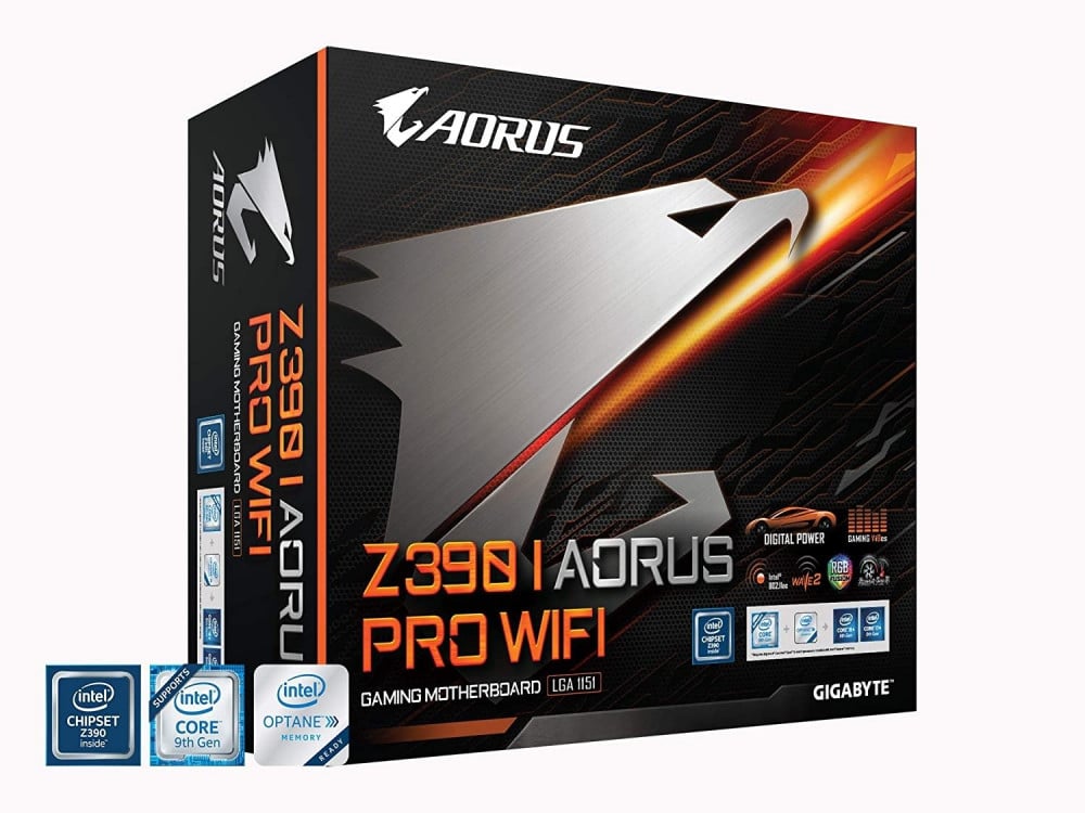 صورة GIGABYTE Z390 I AORUS PRO WiFi (Intel LGA1151Z390Mini-ItxM.2Realtek ALC1220-VbIntel GbE LANHDMIGaming Motherboard) رقم 5