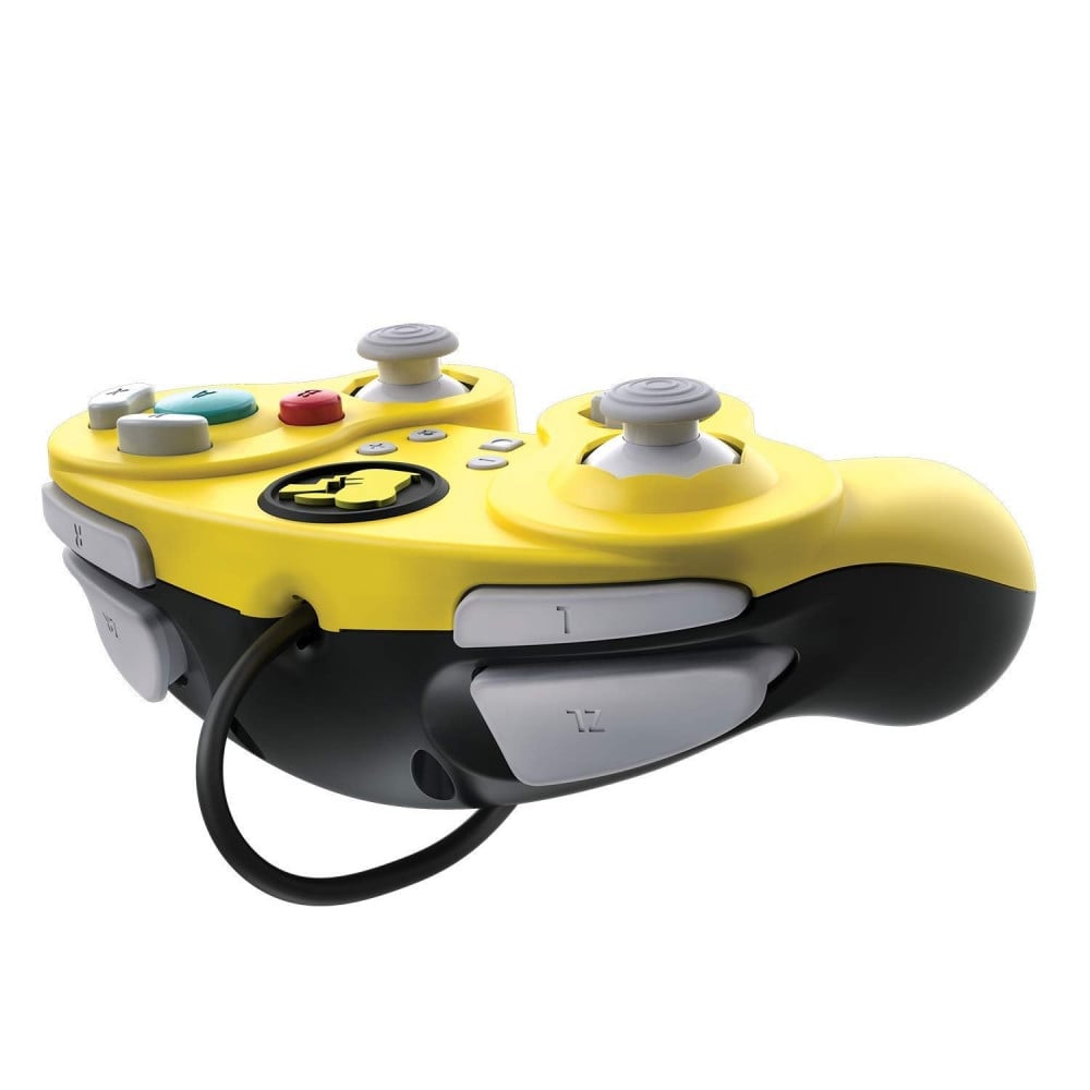 صورة Nintendo Switch 500-100-NA-D3 Pokemon Pikachu GameCube Style Wired Fight Pad Pro Controller by PDP رقم 8