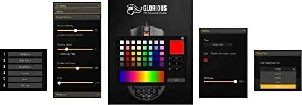 صورة Glorious model O- 59 grams GLOSSY BLACK رقم 4