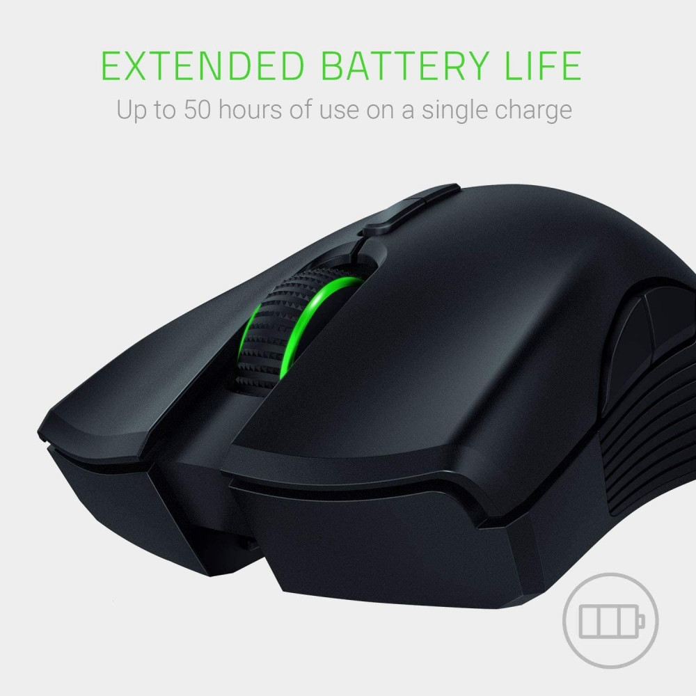 صورة ماوس Razer Mamba Wireless - دقة 16,000 DPI وأداء لاسلكي مع إضاءة RGB رقم 6