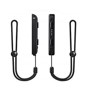 صورة جوي كون ستراب-اسود - Nintendo Switch Original Joy-Con Strap - 2 Pack Black (Bulk Packaging)
