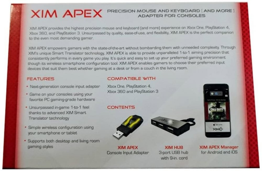 صورة اكس اي ام ابيكس محول ماوس و كبيورد - XIM APEX رقم 4