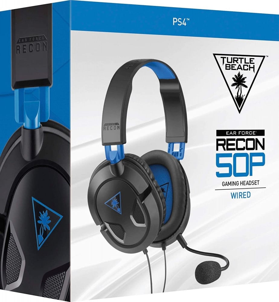 صورة سماعه ترتل بيتش - Turtle Beach Recon 50P Stereo Gaming Headset - PS4, PS4 Pro, Xbox One S and Xbox One رقم 4