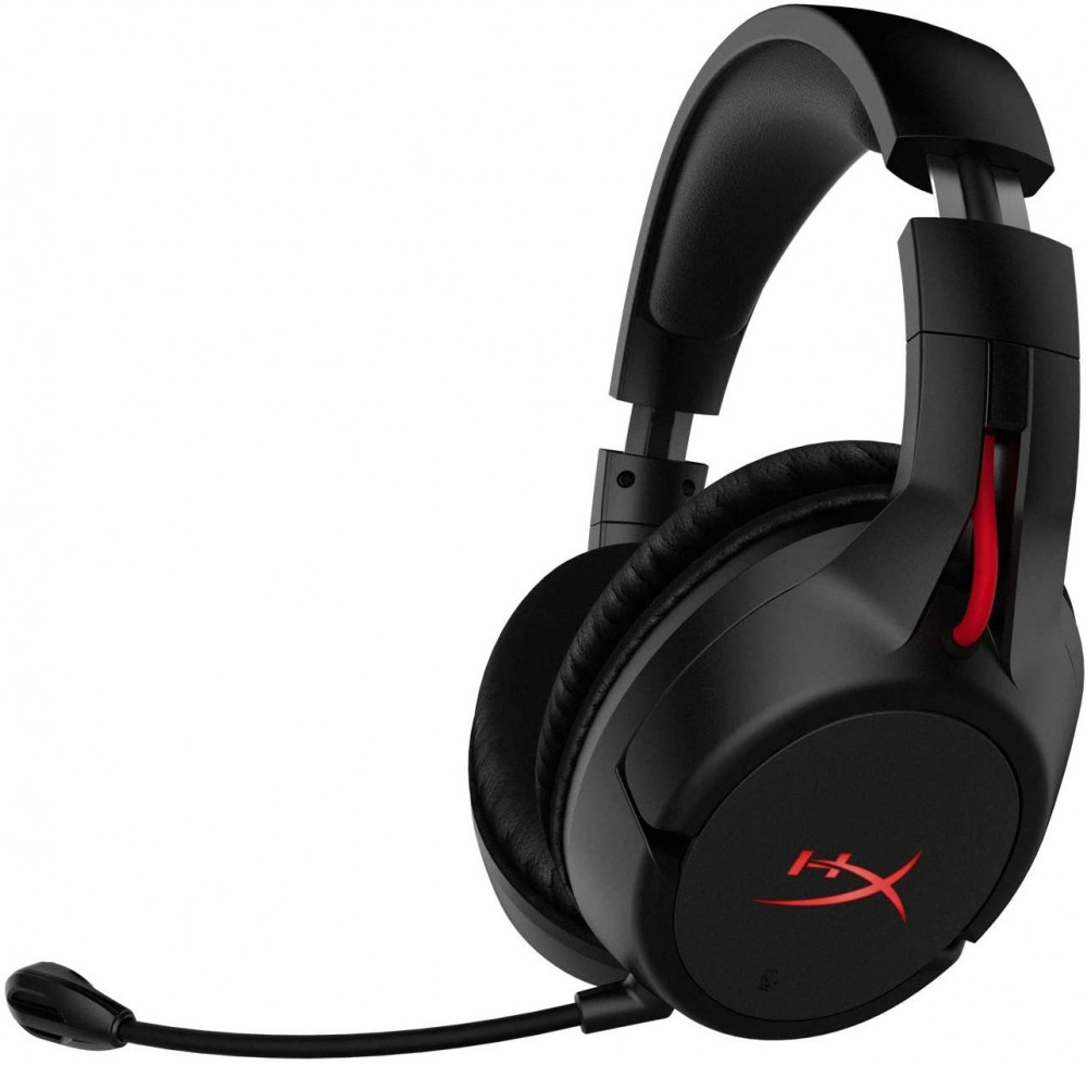 صورة سماعة هايبر اكس - HyperX Cloud Flight - Wireless Gaming Headset, with Long Lasting Battery Upto 30 hours of Use, Detachable Noise Cancelling Microphone, Red LED Light, Bass, Comfortable Memo رقم 3
