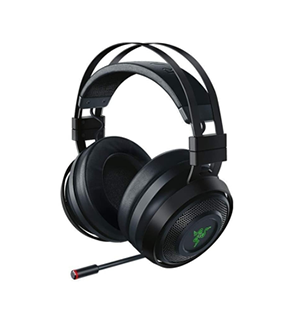 صورة سماعة ريزر بلوتوث - Razer Nari Ultimate THX Spatial Audio Gaming Headset Works with PC, PS4, Xbox One, Switch, Mobile Devices