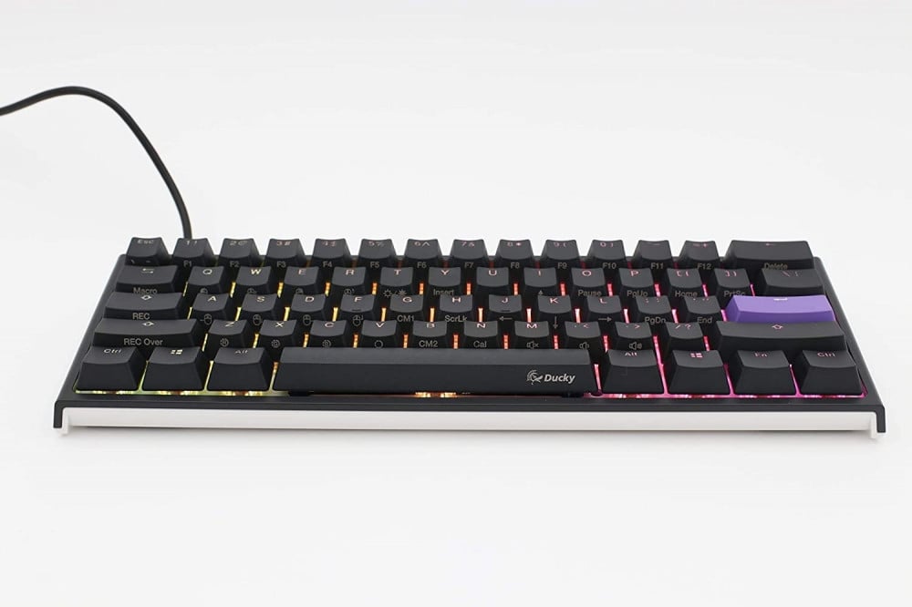 صورة Ducky One 2 Mini RGB LED 60% Double Shot PBT Mechanical Keyboard (Cherry MX Silent Red)