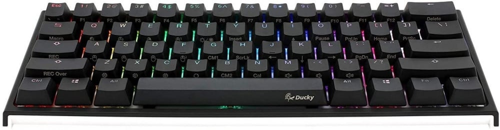 صورة Ducky One 2 Mini RGB LED 60% Double Shot PBT Mechanical Keyboard (Cherry MX Silent Red) رقم 7