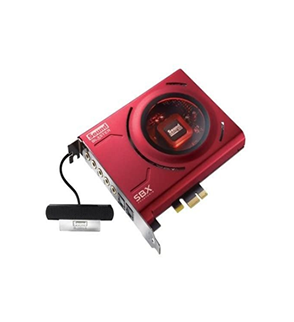 صورة ساوند بلاستر - Sound Blaster Z PCIe Gaming Sound Card with High Performance Headphone Amp and Beam Forming Microphone