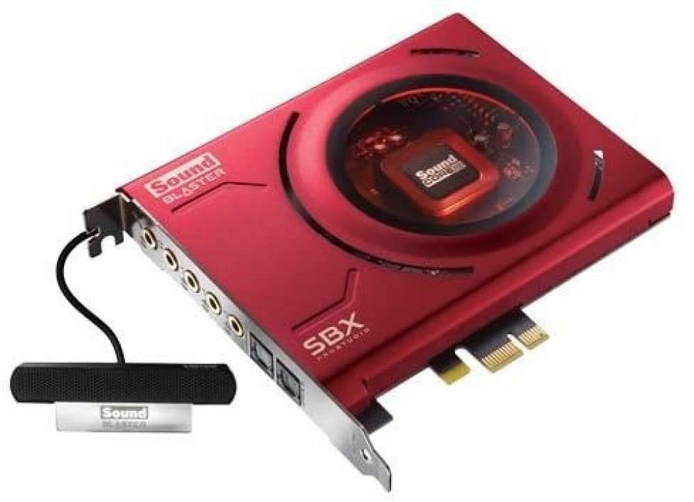 صورة ساوند بلاستر - Sound Blaster Z PCIe Gaming Sound Card with High Performance Headphone Amp and Beam Forming Microphone رقم 6