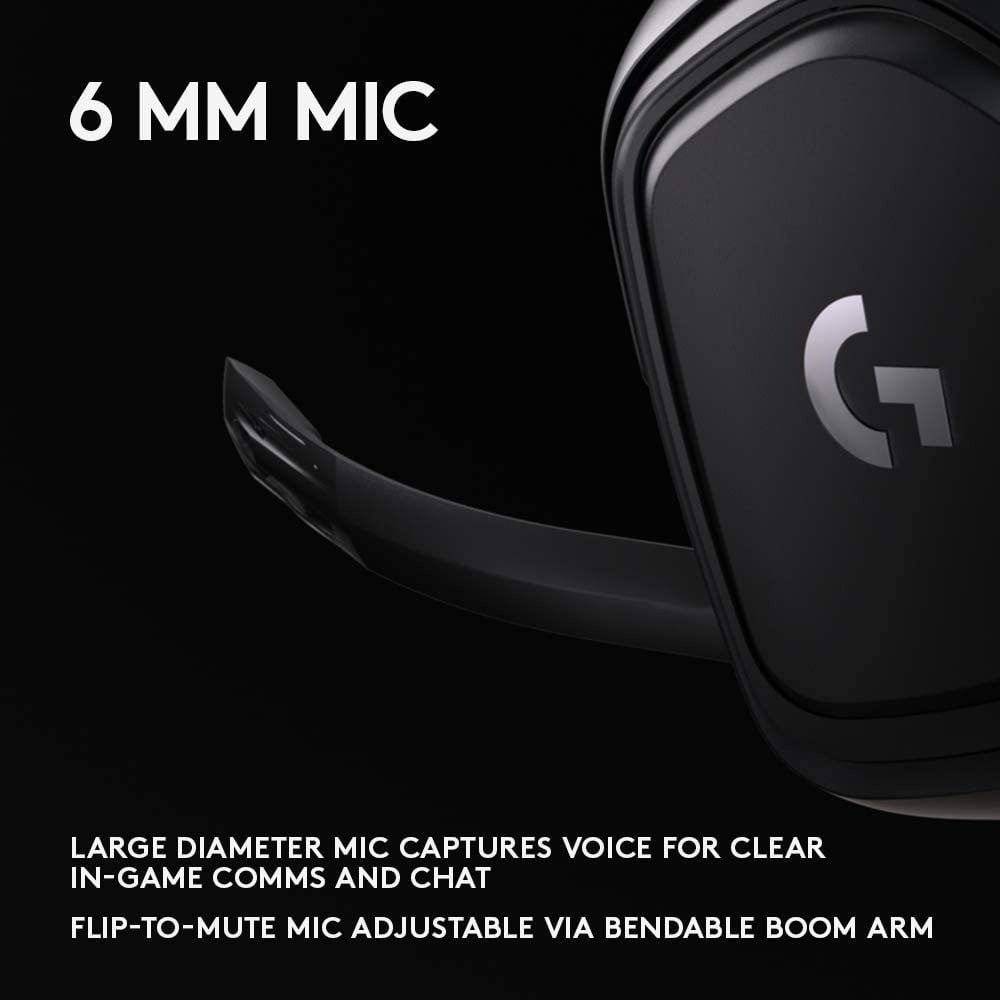 صورة سماعة لوجيتك جي 432 - Logitech G432 DTSX 7.1 Surround Sound Wired PC Gaming Headset رقم 6
