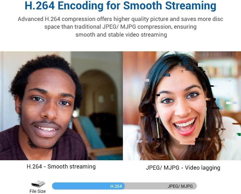 صورة NexiGo Streaming Webcam with Ring Light and Dual Microphone, Advanced Auto-Focus, Adjustable Brightness with Touch Control, 1080P Web Camera for Zoom Skype Facetime, PC Mac Laptop Desktop رقم 2
