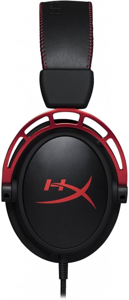 صورة سماعة هايبر اكس كلاود - HyperX Cloud Alpha - Gaming Headset, Dual Chamber Drivers, Award Winning Comfort, Durable Aluminum Frame, Detachable Microphone, Works on PC, PS4, Xbox One, Nintendo  رقم 6
