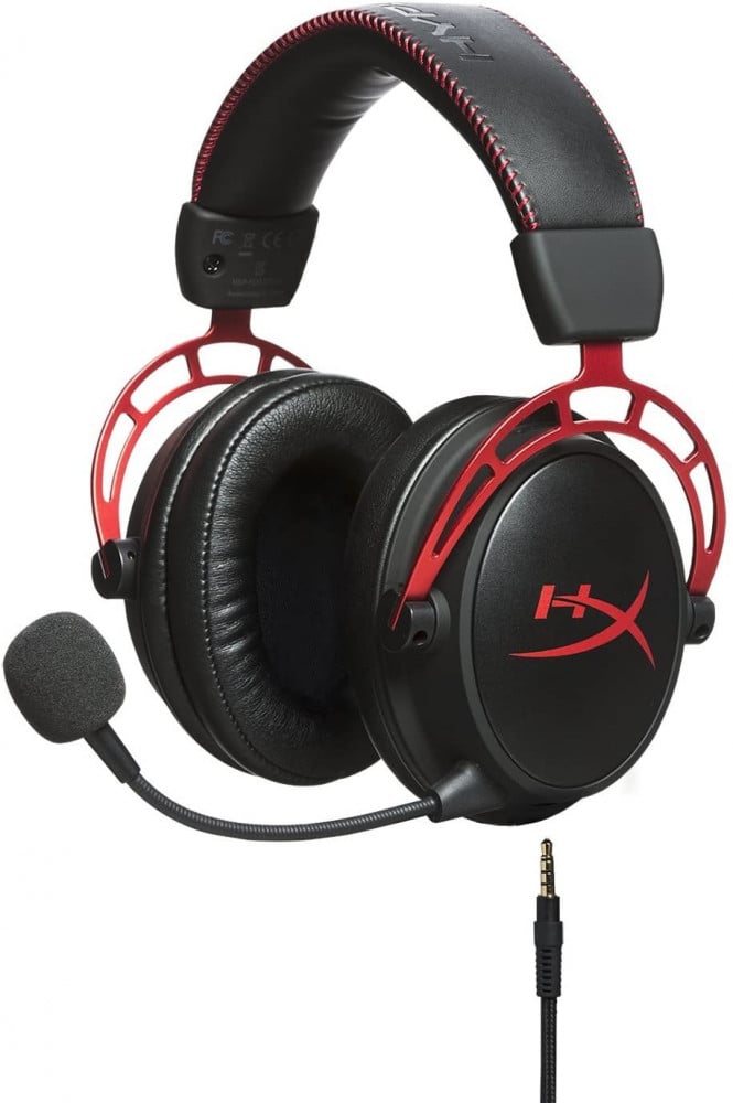 صورة سماعة هايبر اكس كلاود - HyperX Cloud Alpha - Gaming Headset, Dual Chamber Drivers, Award Winning Comfort, Durable Aluminum Frame, Detachable Microphone, Works on PC, PS4, Xbox One, Nintendo  رقم 9