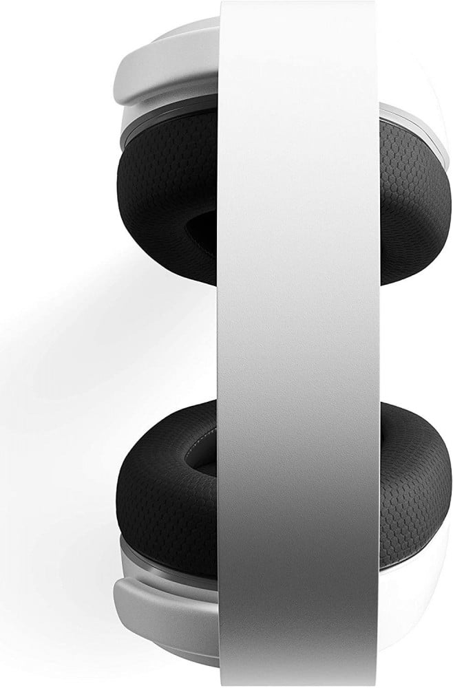 صورة سماعة ستيل سيرس - SteelSeries Arctis 5 - RGB Illuminated Gaming Headset with DTS HeadphoneX v2.0 Surround - For PC and PlayStation 4 - White رقم 7