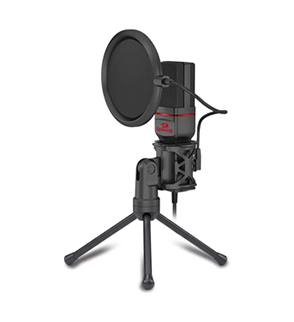 صورة مايك خارجي ريدراجون - Redragon Seyfert GM100 Professional Gaming Microphone with Pop Filter (3.5mm connection)
