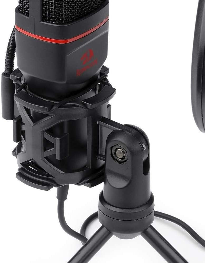صورة مايك خارجي ريدراجون - Redragon Seyfert GM100 Professional Gaming Microphone with Pop Filter (3.5mm connection) رقم 3
