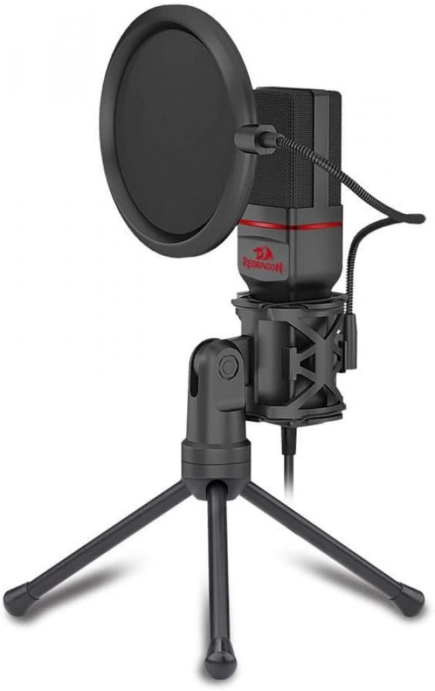 صورة مايك خارجي ريدراجون - Redragon Seyfert GM100 Professional Gaming Microphone with Pop Filter (3.5mm connection) رقم 5