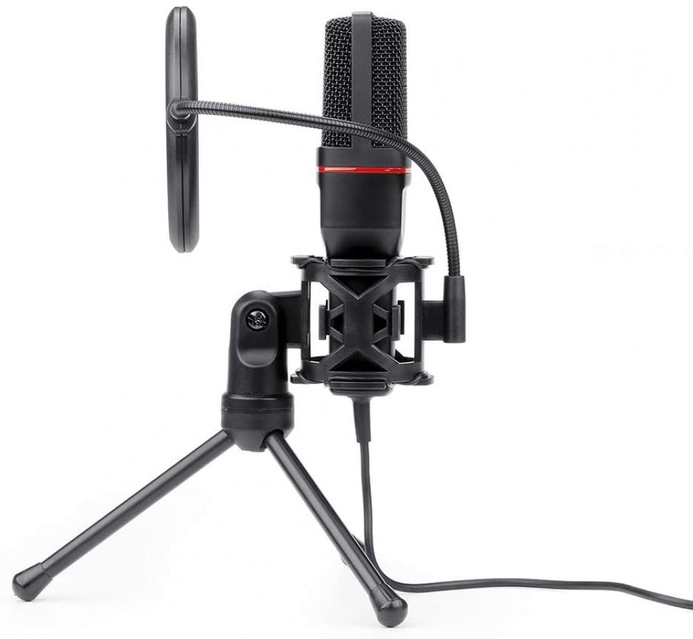 صورة مايك خارجي ريدراجون - Redragon Seyfert GM100 Professional Gaming Microphone with Pop Filter (3.5mm connection) رقم 7