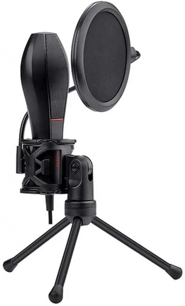 صورة مايك ريدراجون - The Redragon Quasar GM200 Omnidirectional USB Condenser Microphone with Tripod & Pop Filter رقم 5