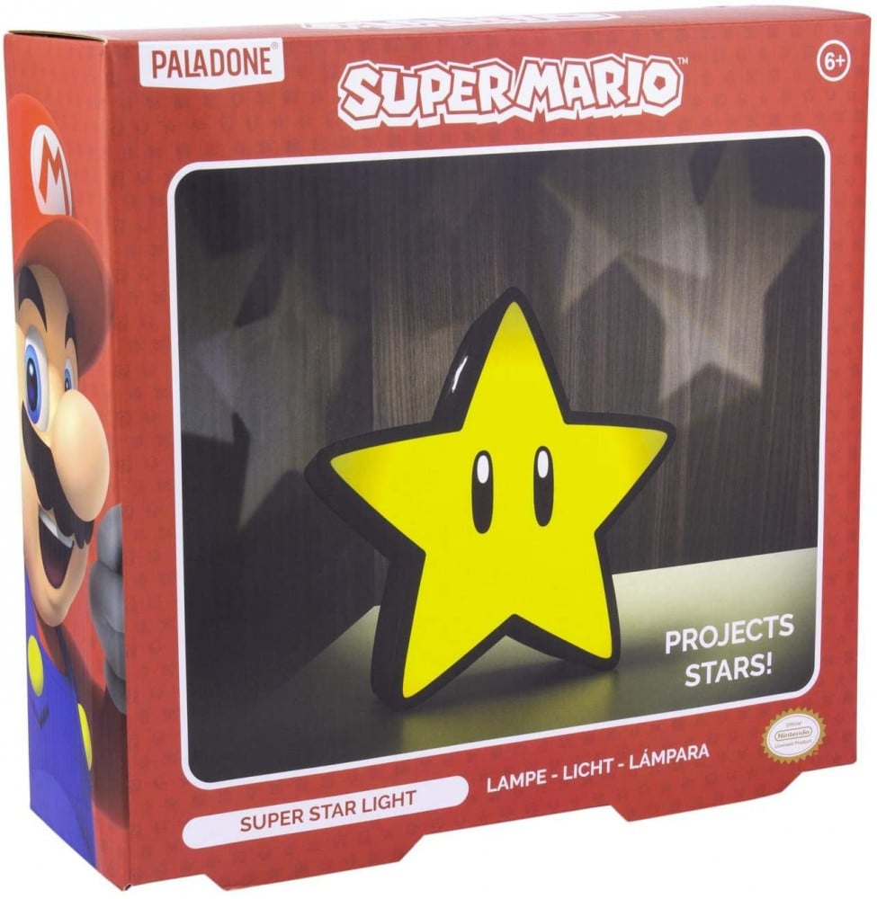 صورة Paladone Super Star Projector Lamp - Super Mario Decorative Light رقم 4