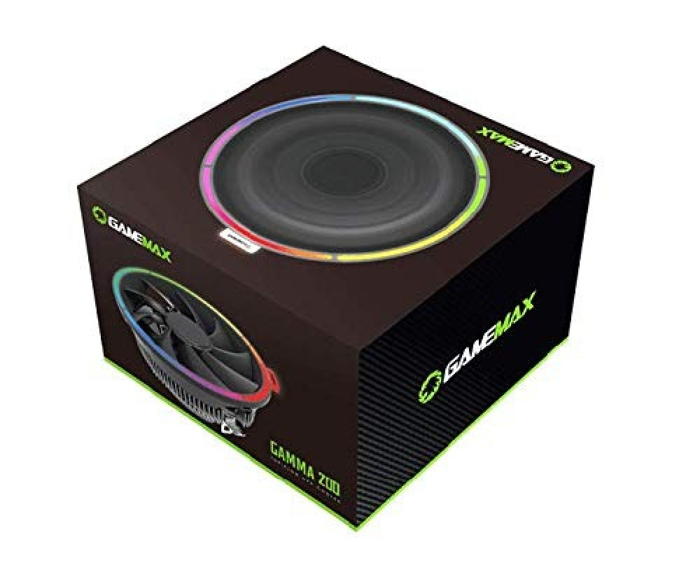 صورة Cooler Para Processador GMX Gamma 200 120mm LED RGB Gamemax رقم 3