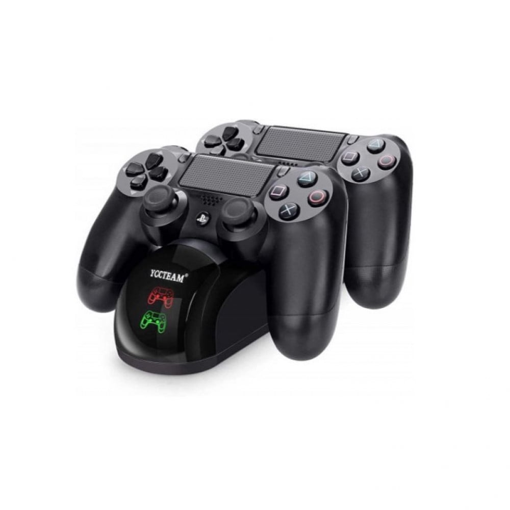 صورة قاعده شحن كنترول سوني 4 - YCCTEAM DUAL CHARGING STATION PS4