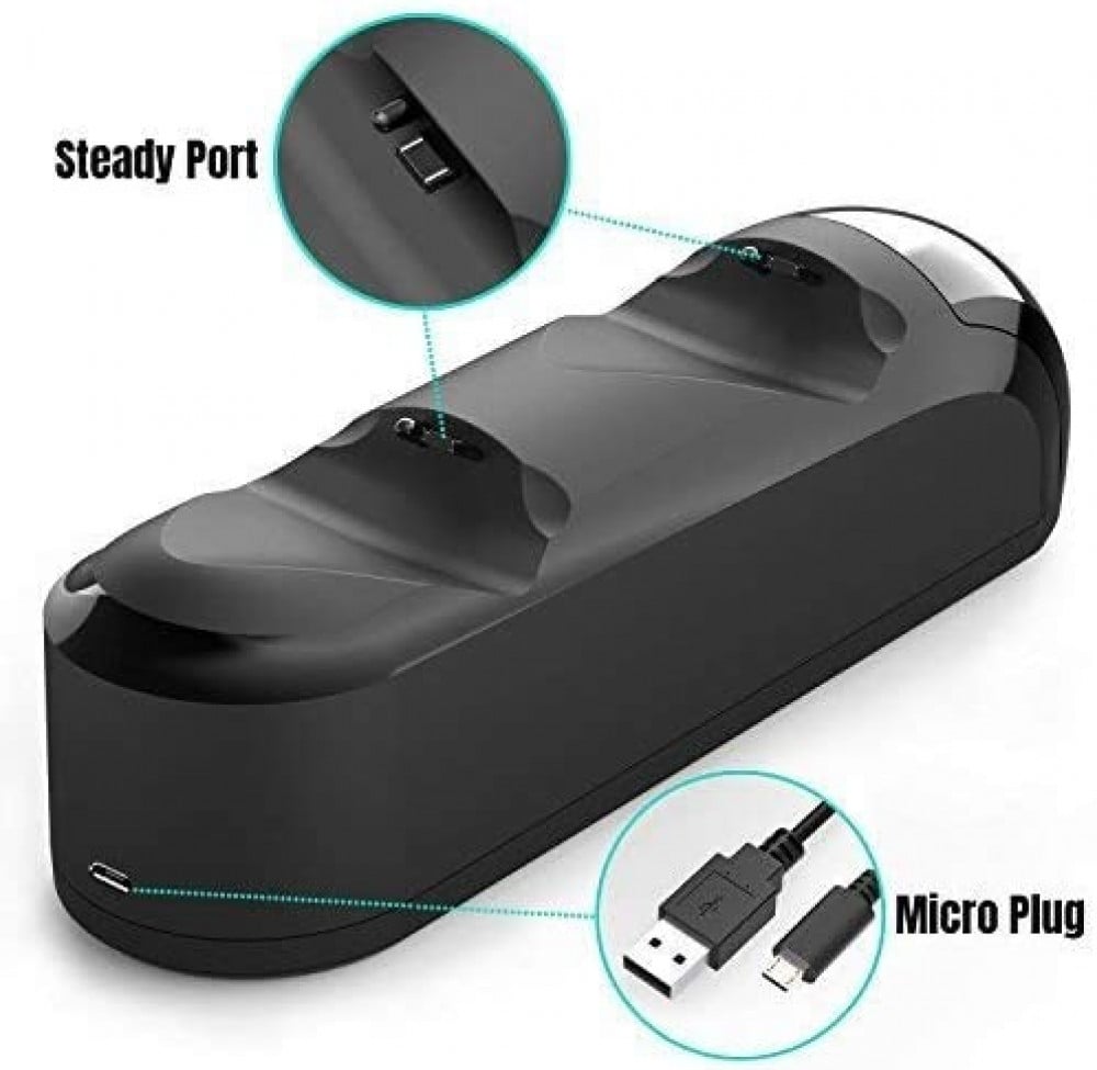 صورة قاعده شحن كنترول سوني 4 - YCCTEAM DUAL CHARGING STATION PS4 رقم 2