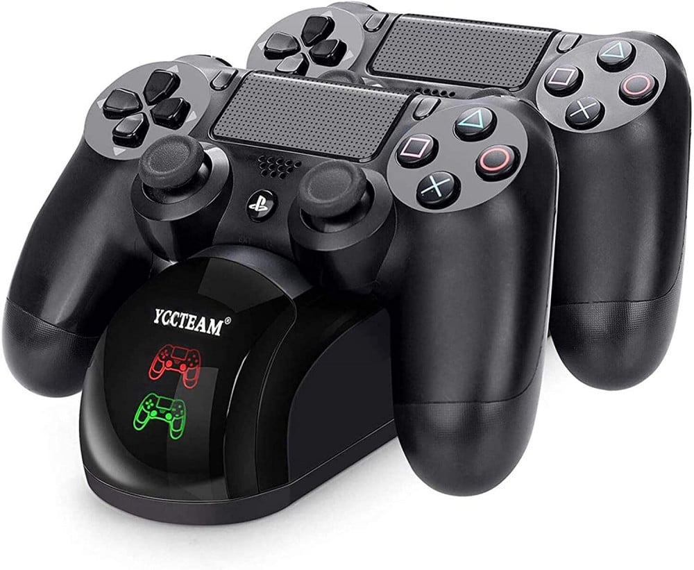صورة قاعده شحن كنترول سوني 4 - YCCTEAM DUAL CHARGING STATION PS4 رقم 5