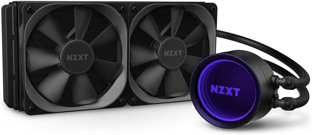 صورة NZXT Kraken X53 240mm - RL-KRX53-01 - AIO RGB CPU Liquid Cooler - Rotating Infinity Mirror Design - Improved Pump - Powered By CAM V4 - RGB Connector - Aer P 120mm Radiator Fans (2 Included) رقم 2