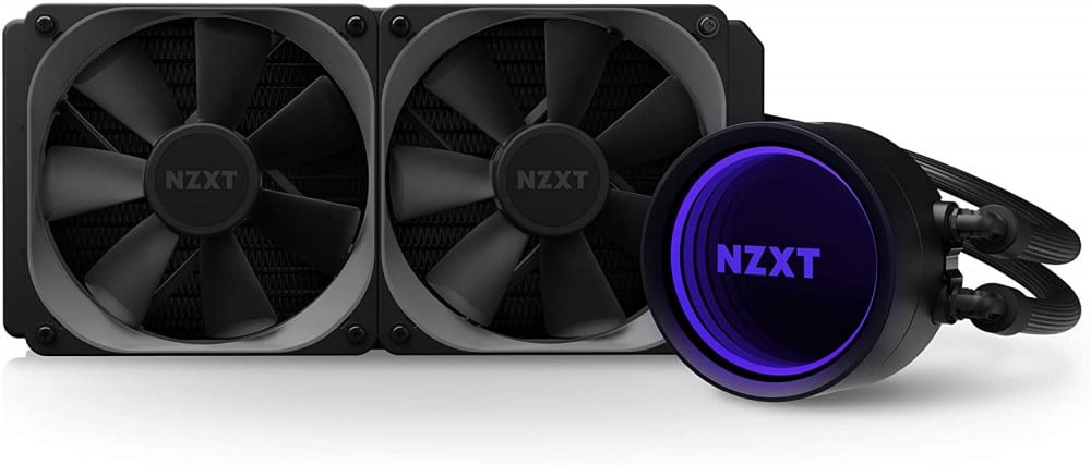صورة NZXT Kraken X53 240mm - RL-KRX53-01 - AIO RGB CPU Liquid Cooler - Rotating Infinity Mirror Design - Improved Pump - Powered By CAM V4 - RGB Connector - Aer P 120mm Radiator Fans (2 Included) رقم 3
