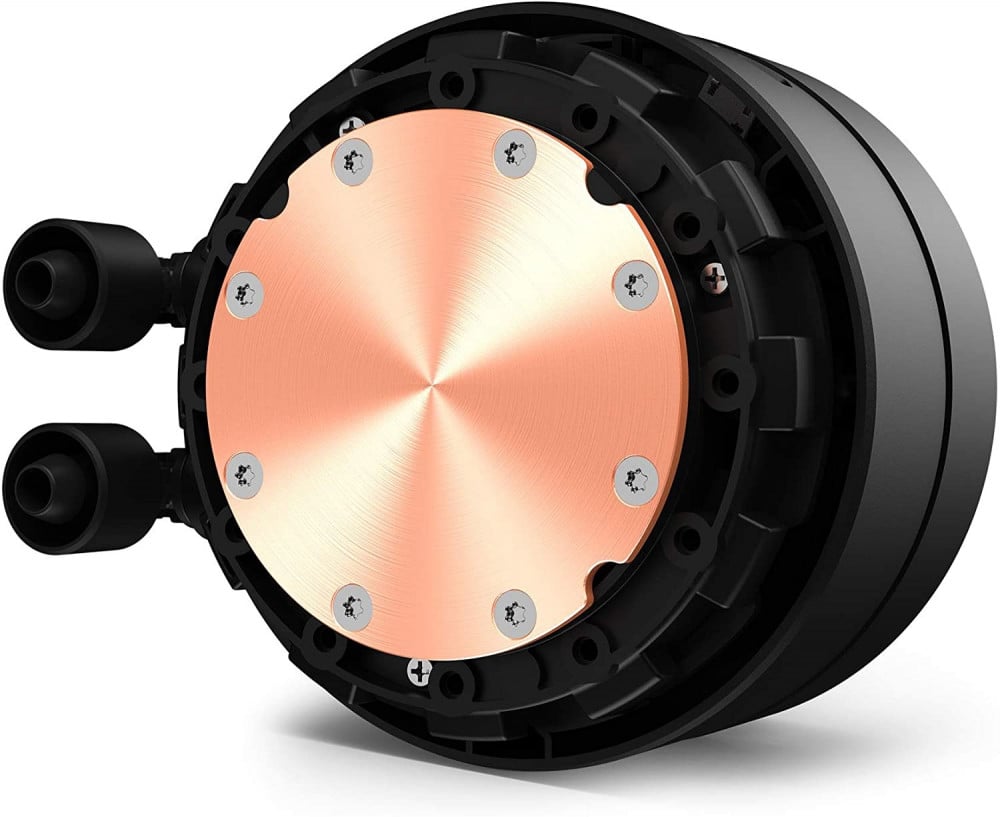 صورة NZXT Kraken X53 240mm - RL-KRX53-01 - AIO RGB CPU Liquid Cooler - Rotating Infinity Mirror Design - Improved Pump - Powered By CAM V4 - RGB Connector - Aer P 120mm Radiator Fans (2 Included) رقم 5