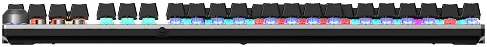 صورة Philips SPK8614 USB Wired Mechanical Gaming Keyboard with Rainbow Backlit | Wrist Rest Pad | for PC Laptop Desktop Computers رقم 4