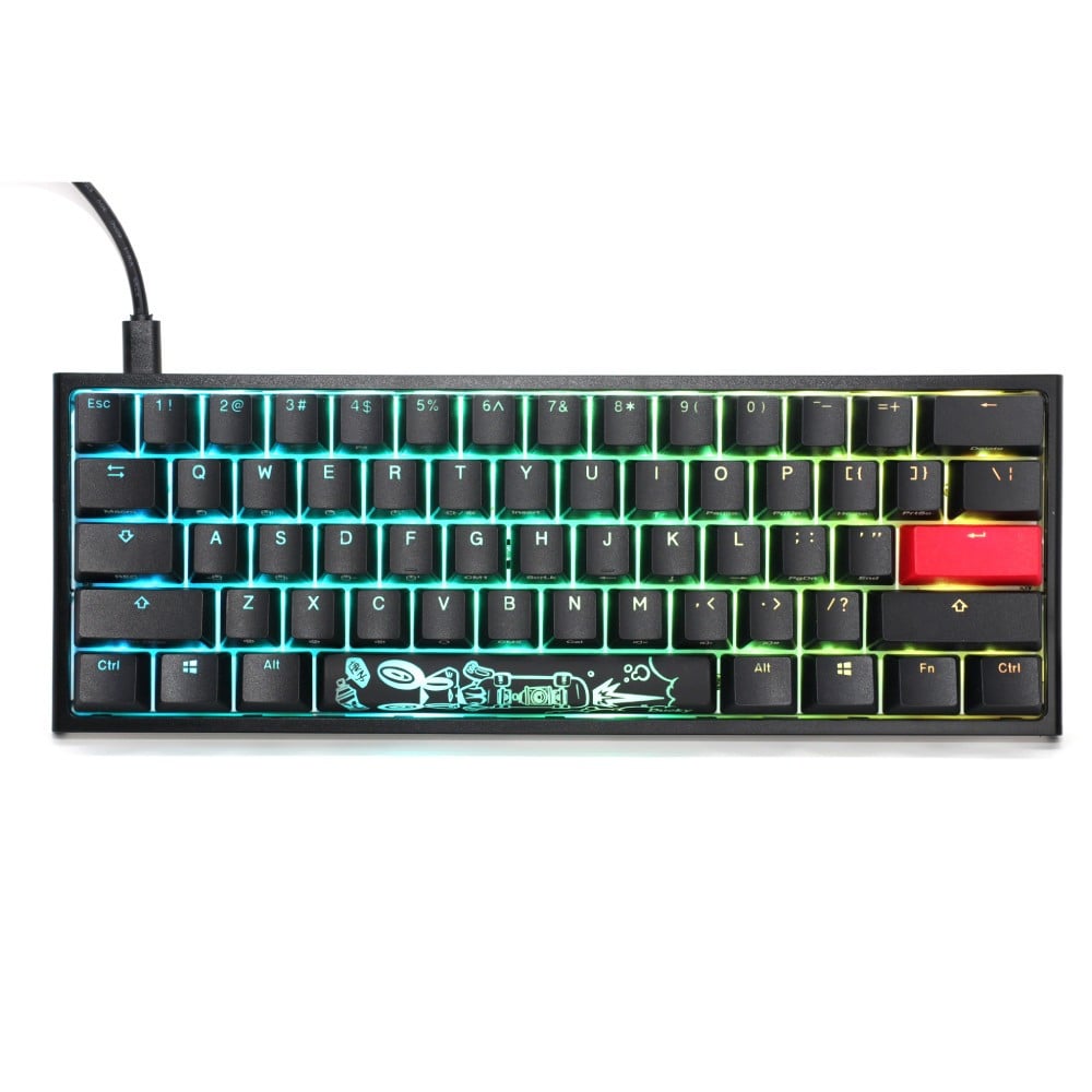 صورة Ducky One 2 Mini Black RGB V2 - Blue Sw رقم 2