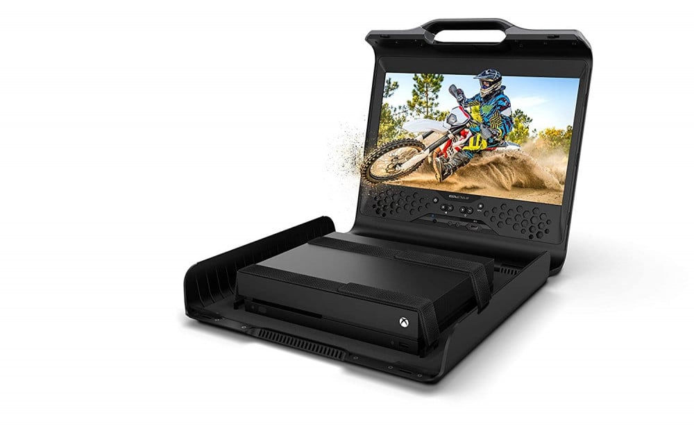 صورة شاشة قيمز سوني , اكس بوكس - GAEMS Sentinel Pro Xp 1080P Portable Gaming Monitor for Xbox One X, Xbox One S, PlayStation 4 Pro, PlayStation 4, (Consoles Not Included)