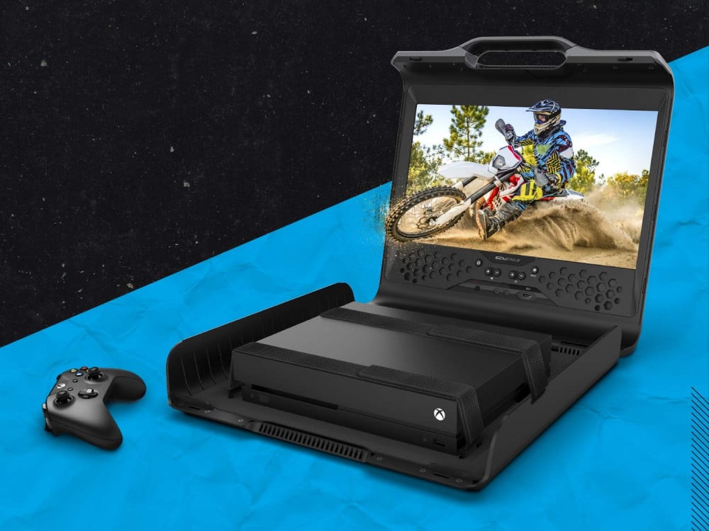 صورة شاشة قيمز سوني , اكس بوكس - GAEMS Sentinel Pro Xp 1080P Portable Gaming Monitor for Xbox One X, Xbox One S, PlayStation 4 Pro, PlayStation 4, (Consoles Not Included) رقم 4