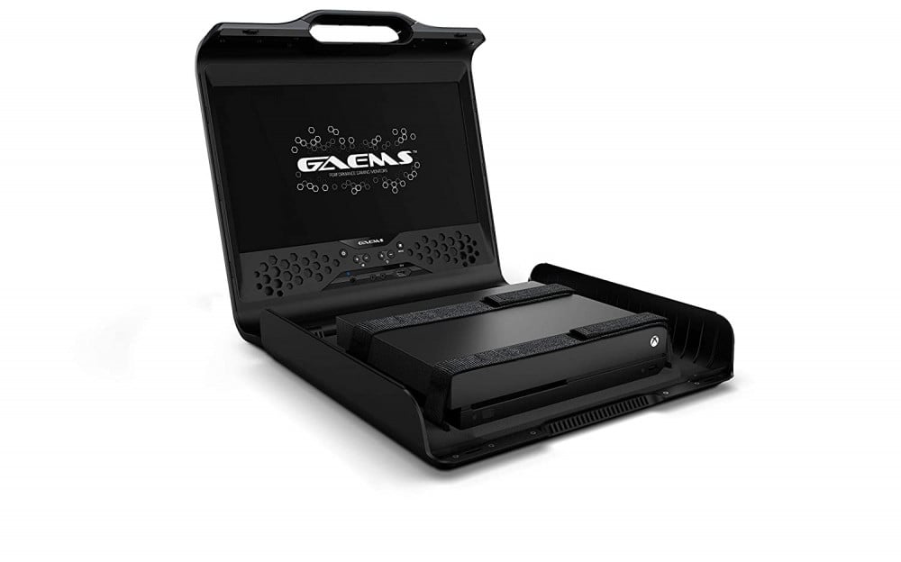 صورة شاشة قيمز سوني , اكس بوكس - GAEMS Sentinel Pro Xp 1080P Portable Gaming Monitor for Xbox One X, Xbox One S, PlayStation 4 Pro, PlayStation 4, (Consoles Not Included) رقم 5
