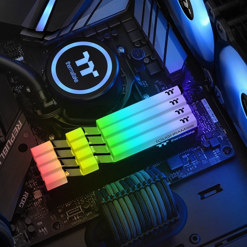 صورة رام Thermaltake TOUGHRAM RGB DDR4 32GB 2x16GB 3600MHz رقم 3
