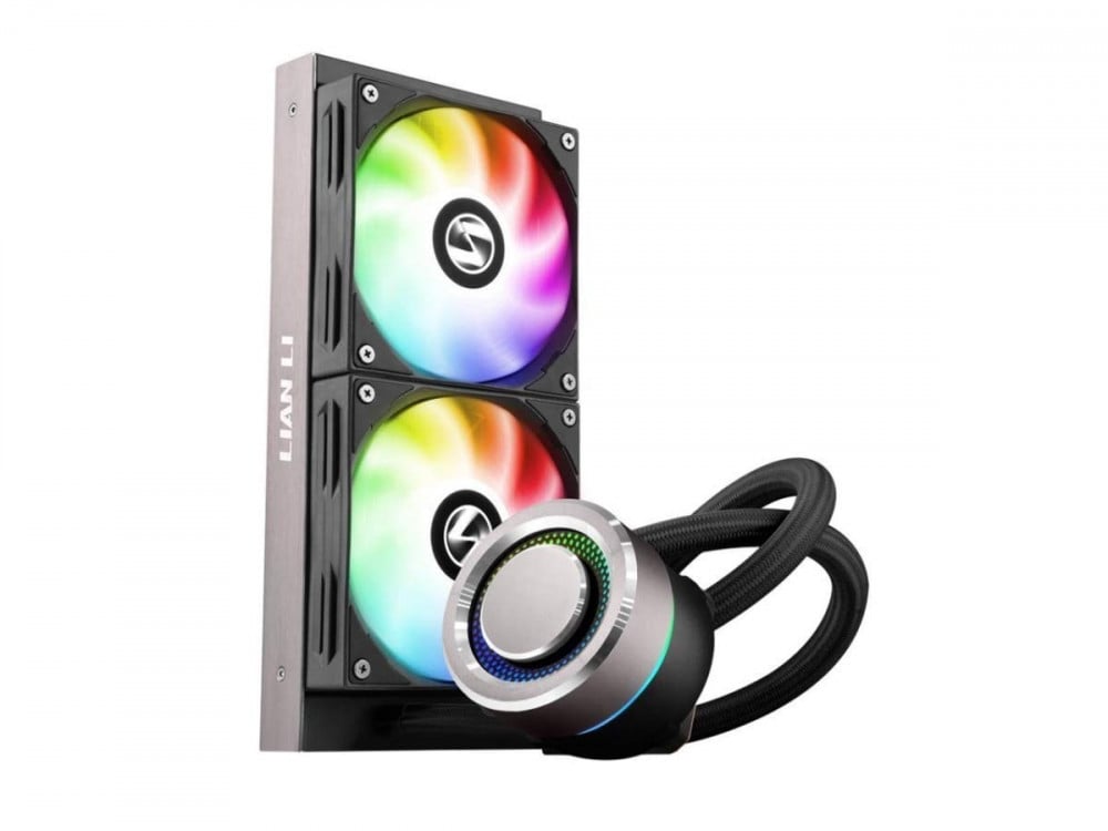 صورة Lian-Li GALAHAD 240mm High Performance RGB CPU Water Cooler - Black رقم 3