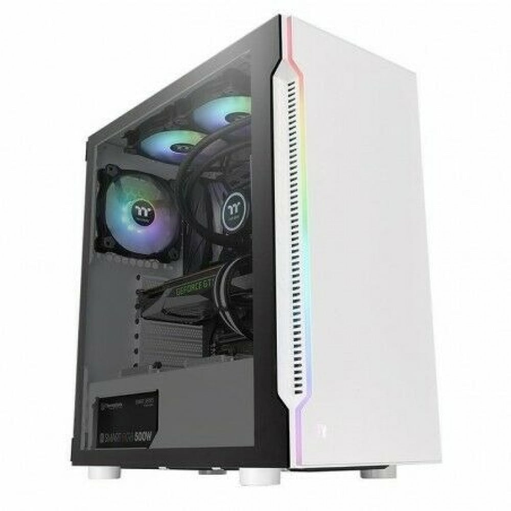 صورة Thermaltake H200 TG Snow RGB Midi-Tower White
