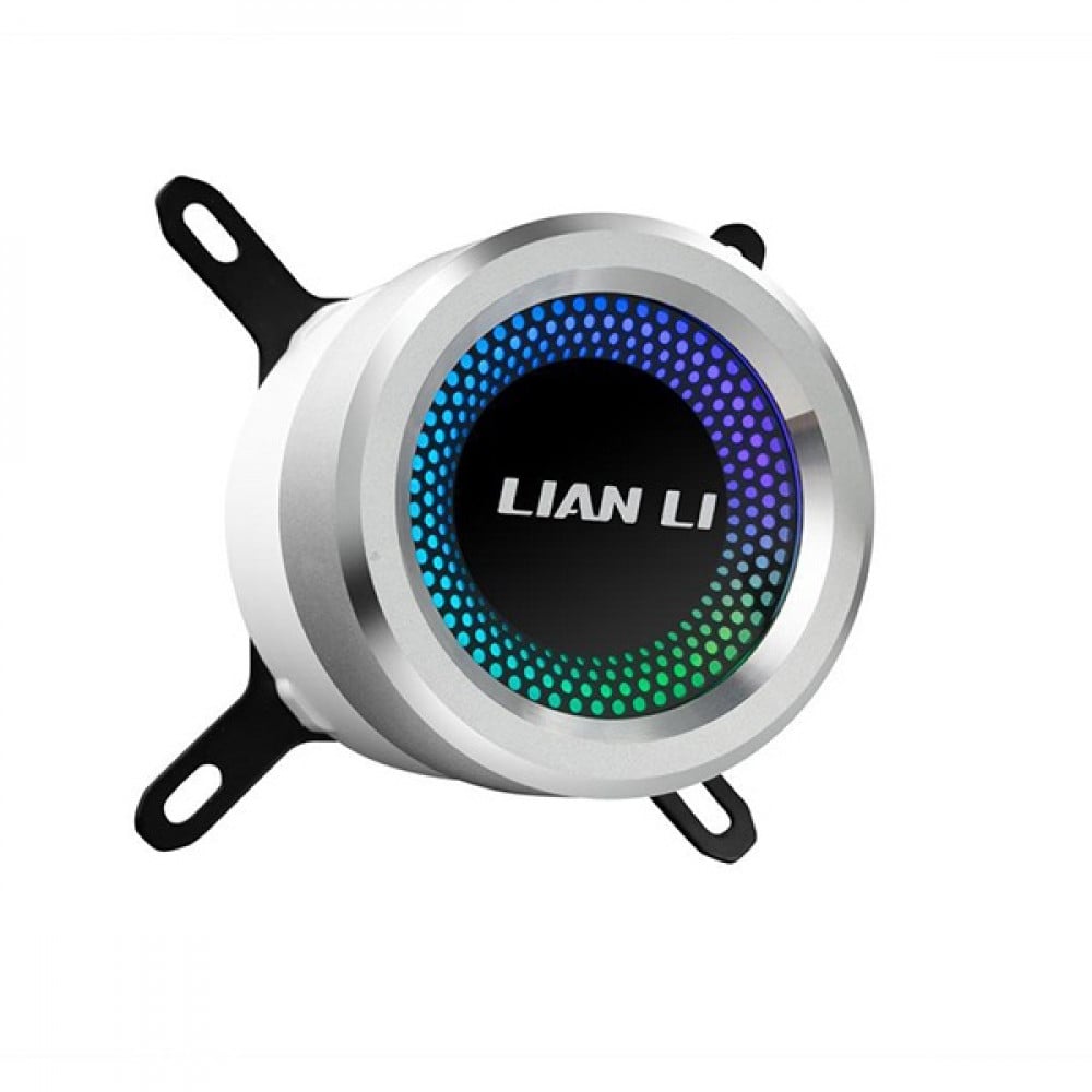 صورة Lian Li Galahad 240mm AIO CPU Cooler Silver+white رقم 4