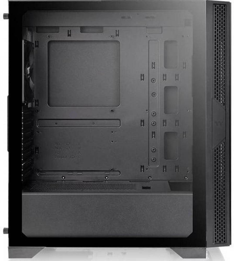 صورة Thermaltake Versa T25 TG Midi tower PC casing Black Built-in fan, Window, Dust filter رقم 4