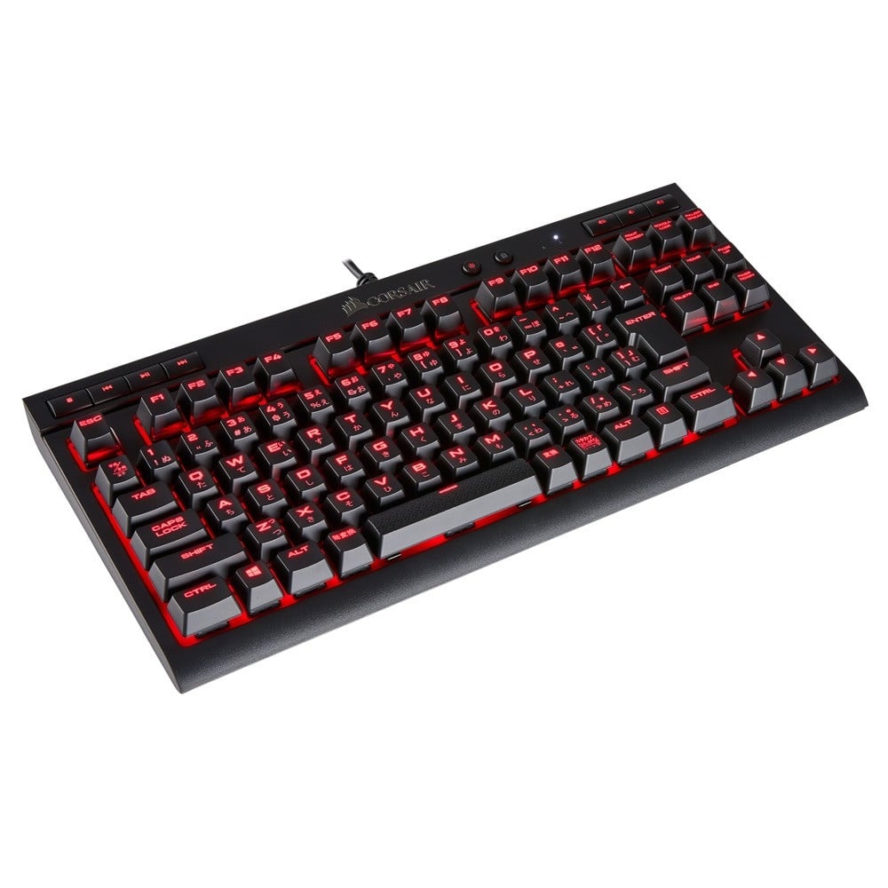 صورة كيبورد Corsair K63 Mechanical - مفاتيح Cherry MX Red وإضاءة حمراء للألعاب التنافسية رقم 3