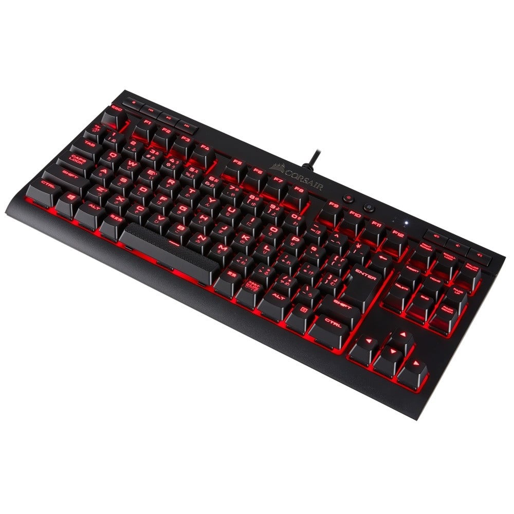صورة كيبورد Corsair K63 Mechanical - مفاتيح Cherry MX Red وإضاءة حمراء للألعاب التنافسية رقم 4
