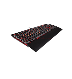 صورة Corsair K70 LUX Mechanical Gaming Keyboard Red LED - Cherry MX Red